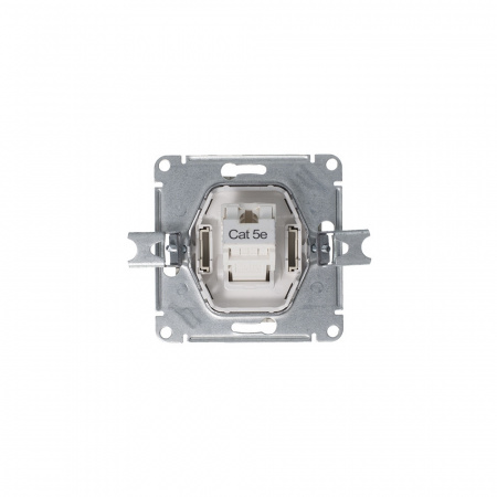 SE AtlasDesign Алюминий Розетка компьютерная RJ45, механизм