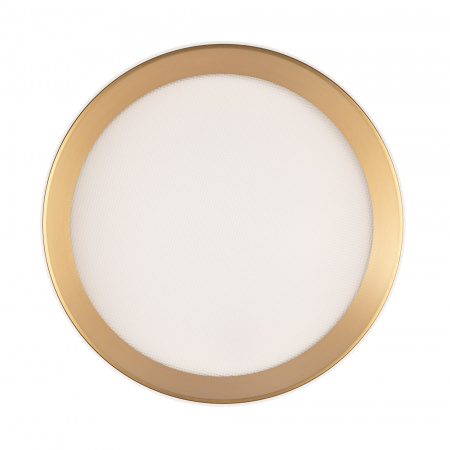 Светильник SP-BISCOTTO-R140-15W Warm3300-MIX (WH-GD, 80 deg, 230V) (Arlight, IP54 Металл, 5 лет)