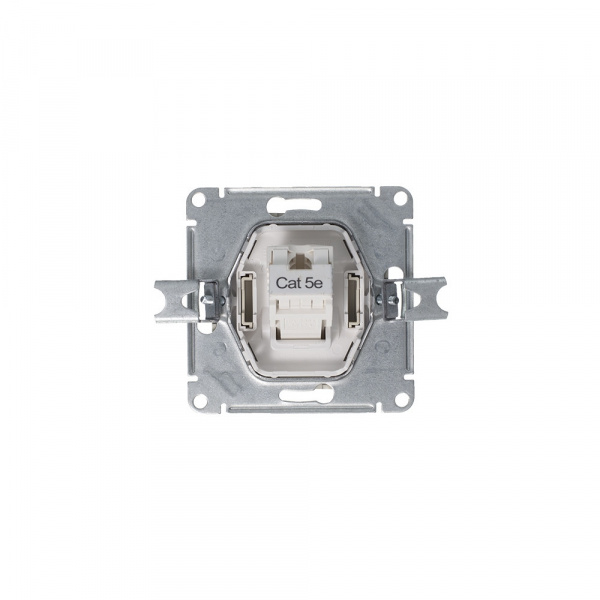 SE AtlasDesign Алюминий Розетка компьютерная RJ45, механизм