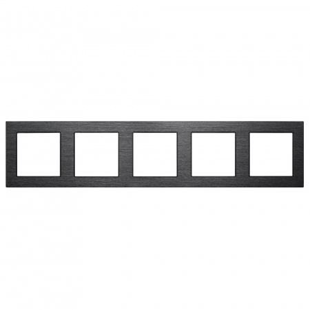 Arlight Рамка алюминиевая FRM-PRESTO-ALS-5-BK (-)