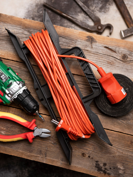 EKF PROxima Удлинитель на рамке "Зевс 2.0" 10м без заземления ПВС 2*0,75 10А/2,3кВт