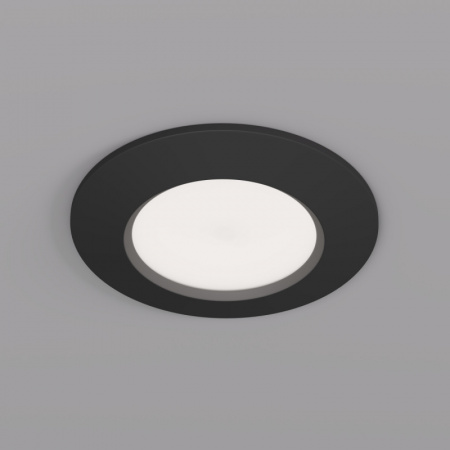 DK3016-BK Встраиваемый светильник влагозащ., IP 65, 50 Вт, GU10, черный, алюминий