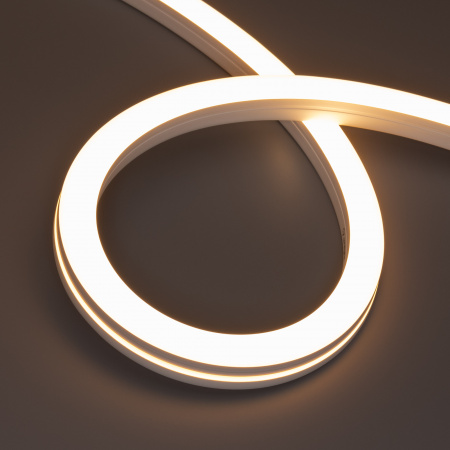 Arlight Светодиодная лента герметичная MOONLIGHT-SIDE-X280-20x20mm 24V Warm2700 (10 W/m, IP67, 15m, wire x1) (Вывод боковой, 5 лет)