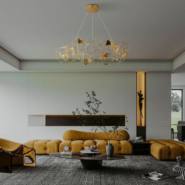 Подвесной светильник 90369/15 медь Eurosvet Uma