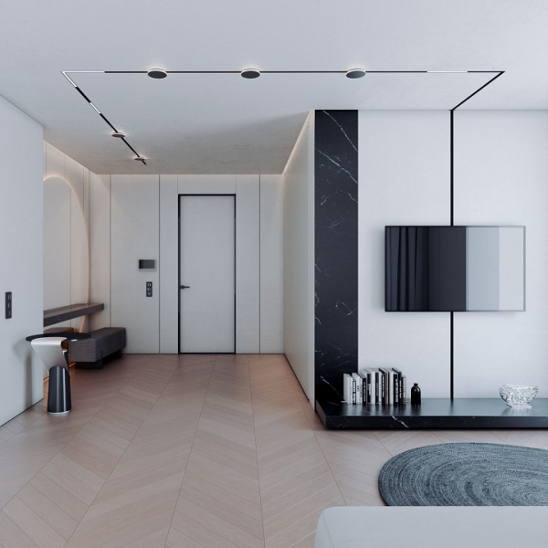 Slim Magnetic Трековый светильник 4W 4000K Cally (черный ) 85172/01 Elektrostandard Slim Magnetic a065984