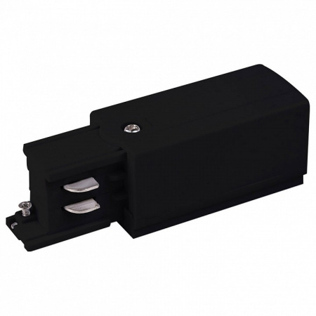 Ввод питания для трехфазного шинопровода левый черный TRP-1-3-L-BK Elektrostandard TRP-1 a039544