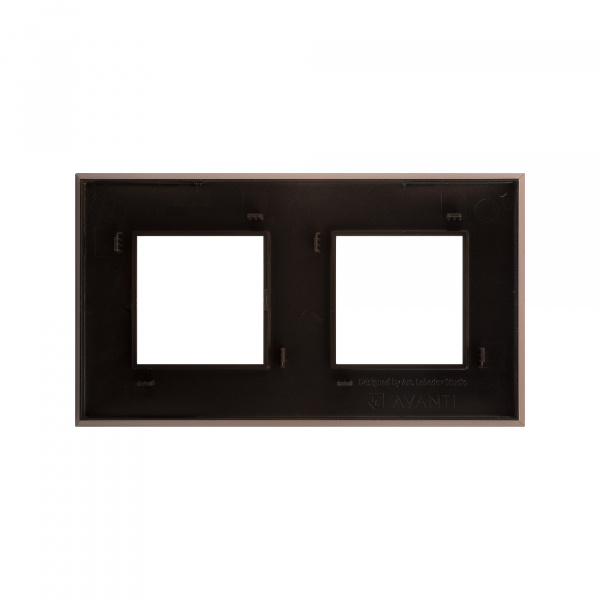 DKC Avanti Карамельный жемчуг Рамка 4 модуля