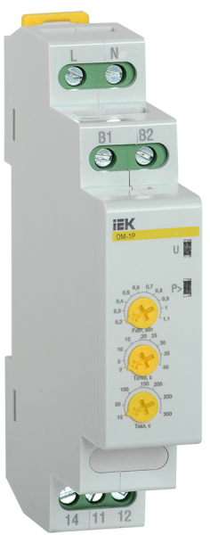 IEK KARAT Ограничитель мощности ОМ-1P 8А 230В
