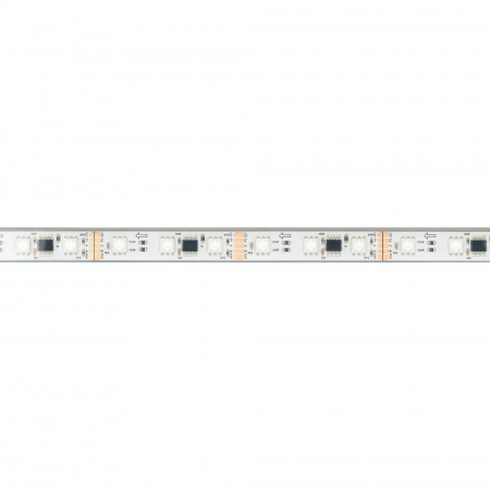 Arlight Лента герметичная DMX-PFS-B60-12mm 12V RGB-PX3 (14 W/m, IP68, 5060, 5m) (бегущий огонь)