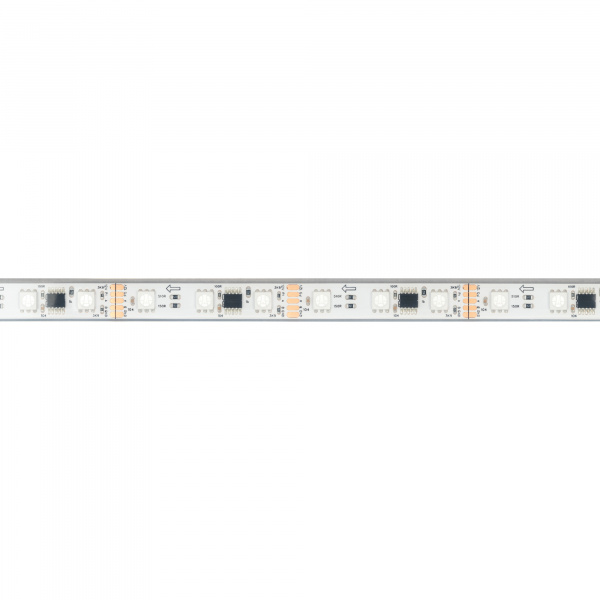 Arlight Лента герметичная DMX-PFS-B60-12mm 12V RGB-PX3 (14 W/m, IP68, 5060, 5m) (бегущий огонь)