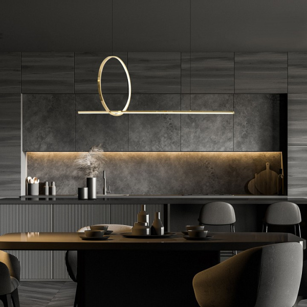 Потолочный светильник 90266/1 золото Eurosvet Mist