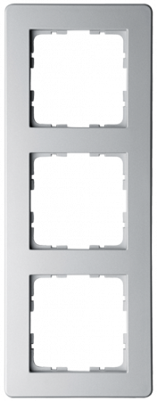 Jasmart Рамка G-Flex 3-постовая, цвет Алюминий