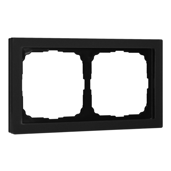 Systeme Electric ArtGallery Pure Матовое органическое стекло Черный Рамка 2-ая