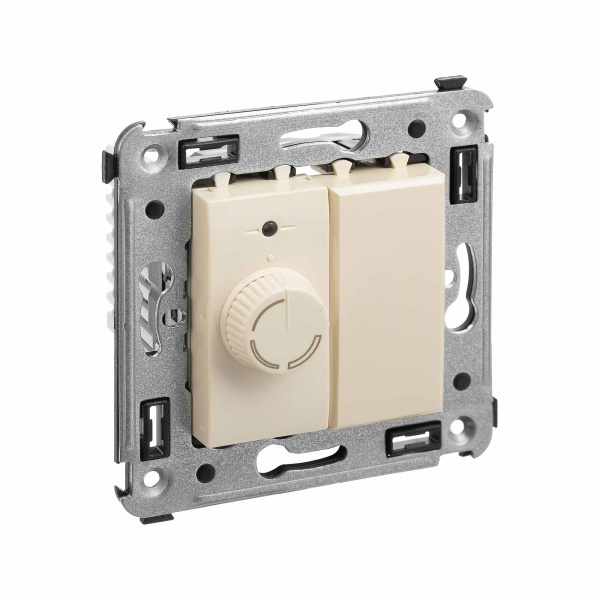 DKC Avanti Ванильная дымка Диммер поворотный