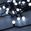 Arlight Светодиодная гирлянда ARD-BALL-CLASSIC-D13-10000-BLACK-100LED WHITE (230V, 7W) (Ardecoled, IP65)