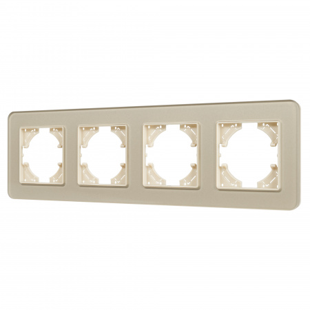 Arlight Рамка стеклянная FRM-OMALI-SFGS-4-GD (-)