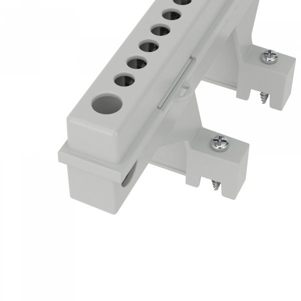 DKC Усиленный клеммный блок (2х8мод.) в комплекте с крепежом