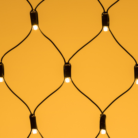 Arlight Светодиодная гирлянда ARD-NETLIGHT-CLASSIC-2500x2500-BLACK-432LED Warm (230V, 26W) (Ardecoled, IP65)