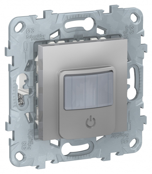 SE Unica New Алюминий Датчик движения с выключателем, 10А