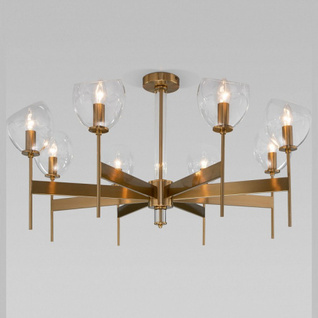 Умный потолочный светильник 60130/8 латунь Smart Eurosvet Arrista