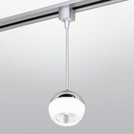 Коннектор для однофазного шинопровода серебро TRLM-1-CH Elektrostandard Коннектор для подвеса a051729