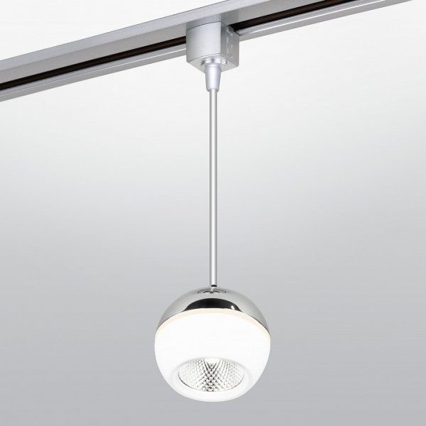 Коннектор для однофазного шинопровода серебро TRLM-1-CH Elektrostandard Коннектор для подвеса a051729