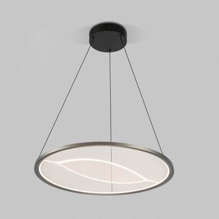 Подвесной светодиодный светильник 40027/1 LED серый Eurosvet Occhio