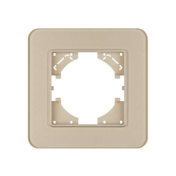 Arlight Рамка стеклянная FRM-OMALI-SFGS-1-GD (-)