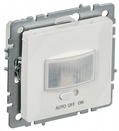 IEK BRITE BASE Белый Датчик движения ДС10-1-БрБ