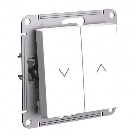 Systeme Electric AtlasDesign Белый Выключатель 2-клавишный жалюзи, 10А, механизм