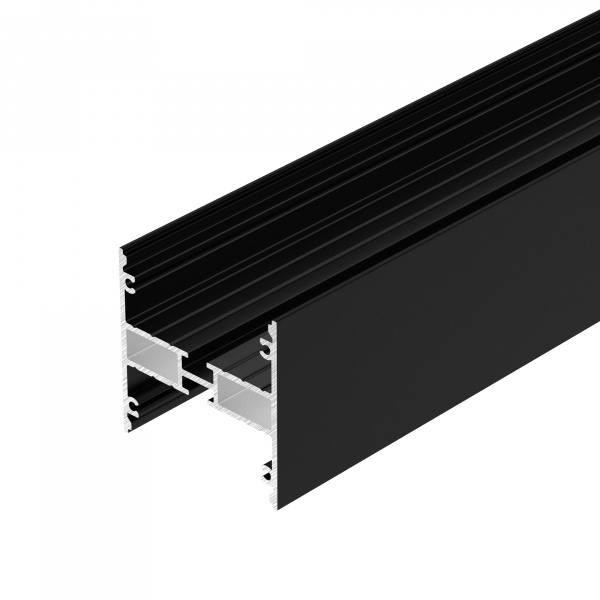Arlight Профиль LINE-5050-DUAL-3000 ANOD BLACK (Алюминий)