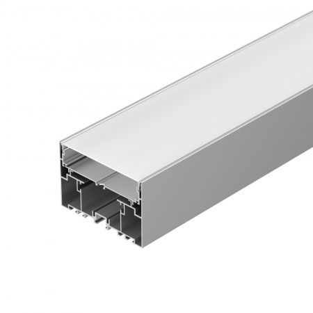 Arlight Профиль с экраном S2-LINE-10570-2500 ANOD+OPAL (Алюминий)