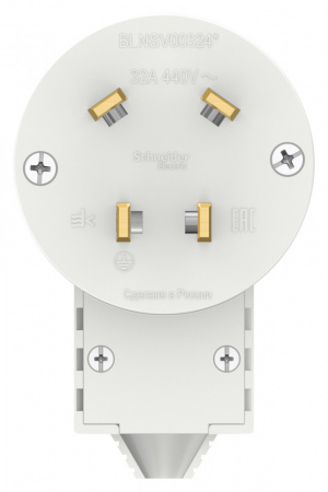 SE Blanca внутр Бел Вилка силовая 3Р+N 32А, 400В