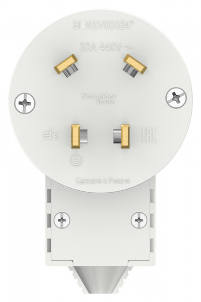 SE Blanca внутр Бел Вилка силовая 3Р+N 32А, 400В