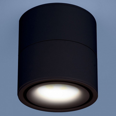 Накладной светодиодный светильник DLR031 15W 4200K 3100 черный матовый Elektrostandard Klips a040962