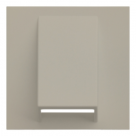 Лицевая панель для вывода кабеля, латте (35170 LT)