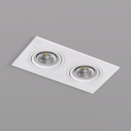 DK3022-WH Встраиваемый светильник, IP 20, 10 Вт, GU5.3, LED, белый, пластик