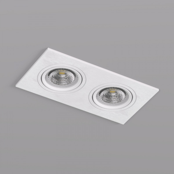 DK3022-WH Встраиваемый светильник, IP 20, 10 Вт, GU5.3, LED, белый, пластик