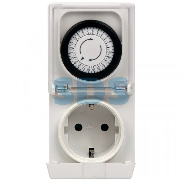 Розетка с механическим таймером в защитном корпусе IP 44 RX - 23 Rexant