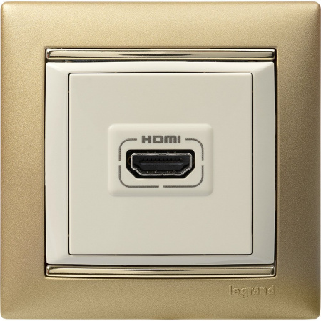 Legrand Valena Матовое Золото Рамка 1-ая
