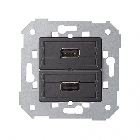 Simon 82 Detail Коннектор 2 x USB 2.0 типа A, мама