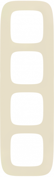 Legrand Valena ALLURE Слоновая кость Рамка 4-ая