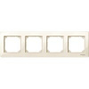 SE Merten SM M-Plan Беж глянец Рамка 4-ая