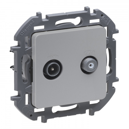 Legrand INSPIRIA Алюминий Розетка TV/SAT "звезда"