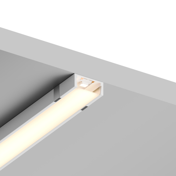 Накладной профиль для светодиодной ленты Line HSBL_0195-2м, белый