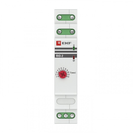 EKF PROxima Импульсное реле с задержкой отключения RIO-2