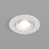DK3020-WH Встраиваемый светильник, IP 20, 10 Вт, GU5.3, LED, белый, пластик
