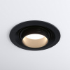 Встраиваемый светодиодный светильник с регулировкой угла освещения 9919 LED 10W 4200K черный Elektrostandard Zoom a052458