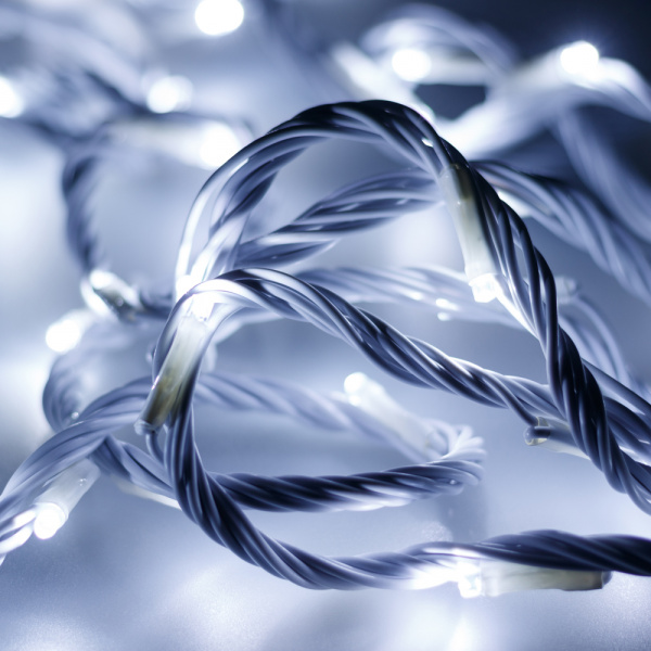 Arlight Светодиодная гирлянда ARD-STRING-HOME-10000-WHITE-99LED-RUN WHITE (230V, 10.5W) (Ardecoled, IP20)