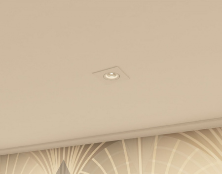 DK2038-WH Встраиваемый светильник , IP 20, 50 Вт, GU10, белый, алюминий